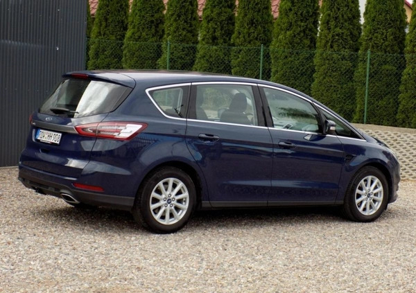 Ford S-Max cena 62999 przebieg: 216000, rok produkcji 2017 z Zielona Góra małe 667